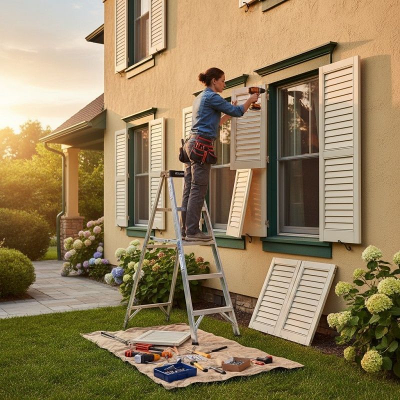 Shutter Latch Replacement in Longmont, CO