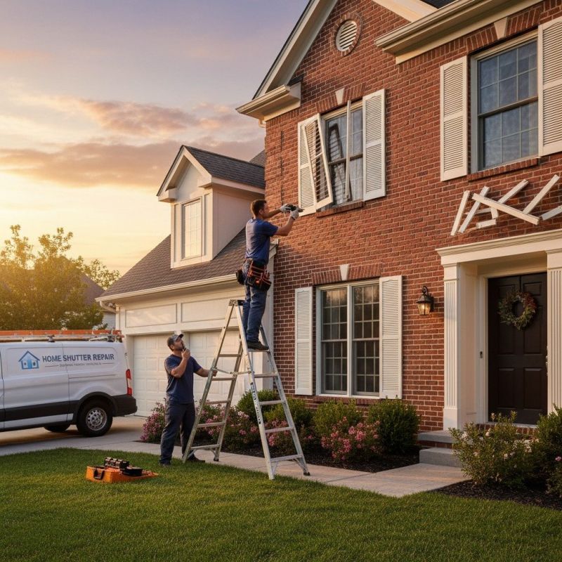Shutter Reattachment in Alpharetta, GA